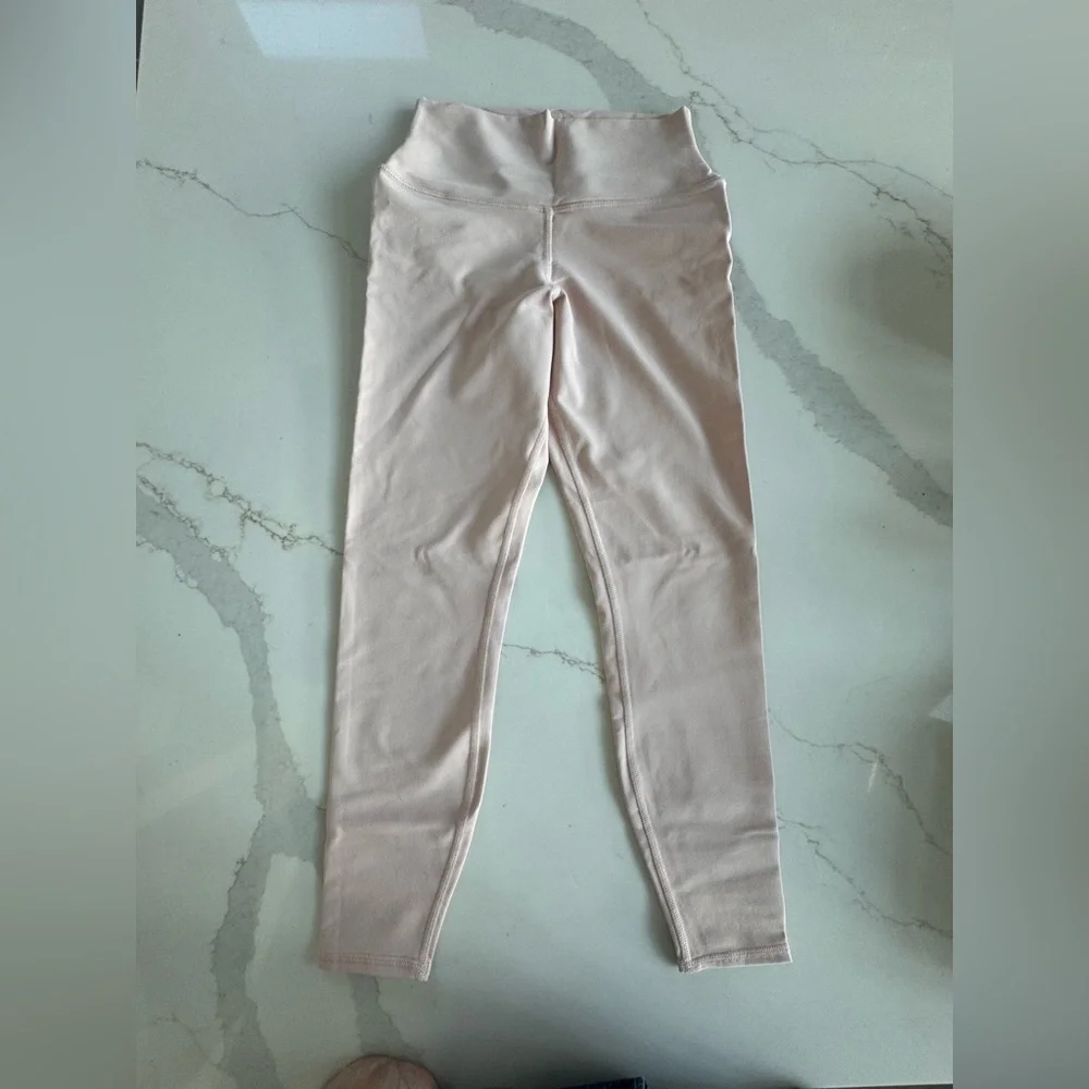 Alo Yoga 7/8 High Waist Airbrush Legging - Pink Quartz